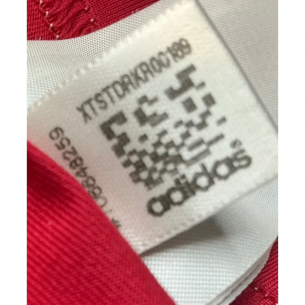 Adidas Vintage Polo Shirt Red Short Sleeve‎ Performance Golf Mens XL Z72993